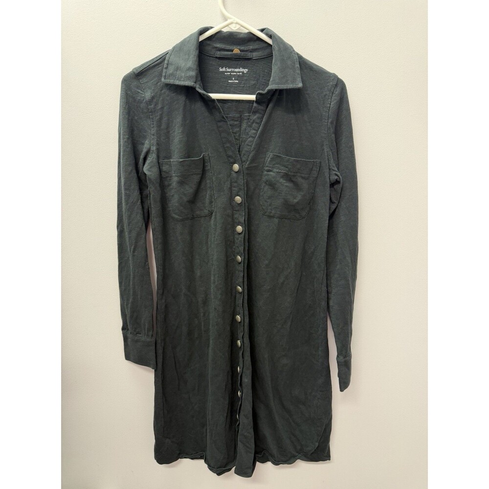 Women’s Soft Surroundings Button Down Dress Size Small